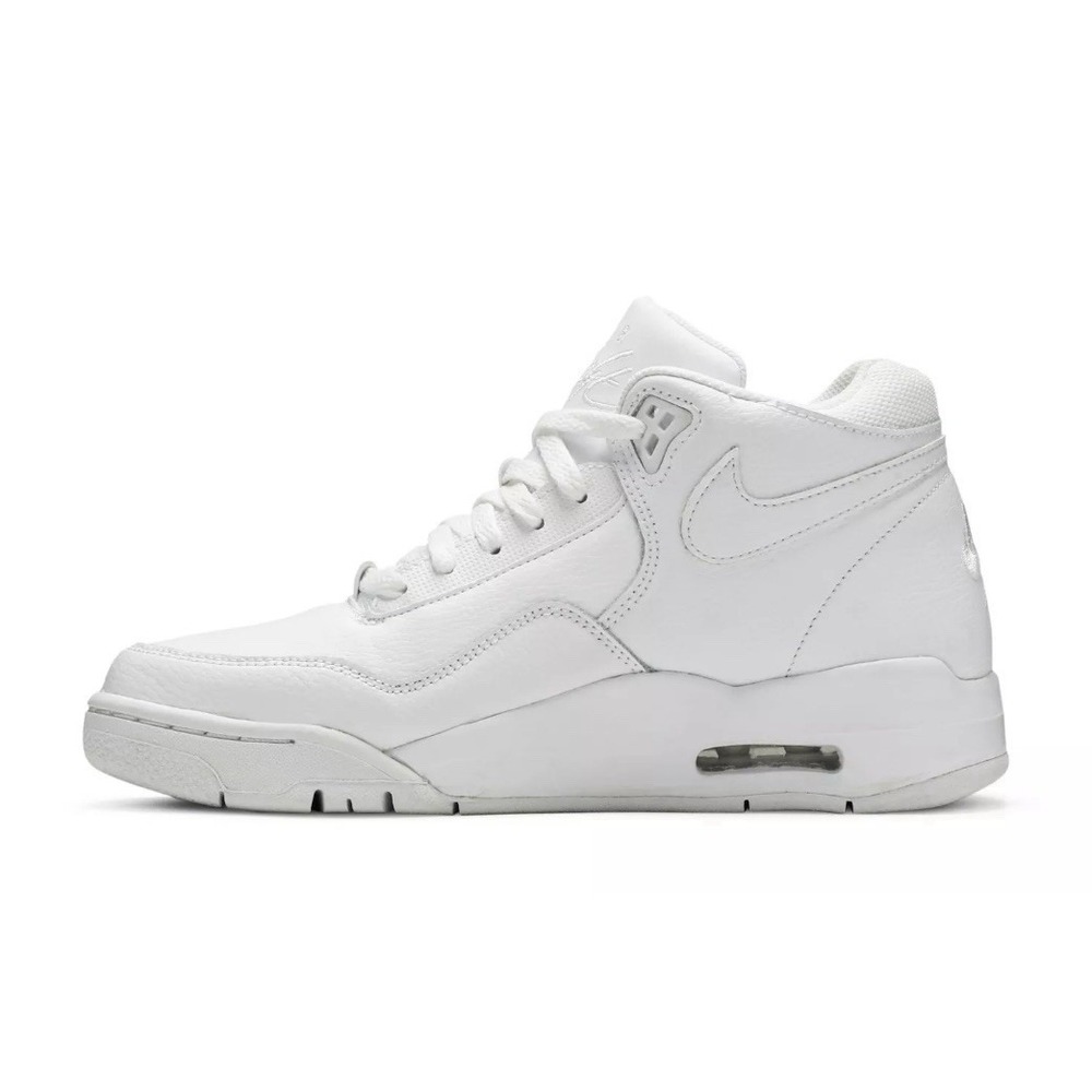 Nike Flight Legacy Mens Size 13 Triple White New Retro BQ4212 101